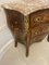 Victorian French Kingwood Inlaid Marquetry Marble Top Commode, 1880s 6