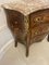 Victorian French Kingwood Inlaid Marquetry Marble Top Commode, 1880s, Image 6