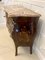 Victorian French Kingwood Inlaid Marquetry Marble Top Commode, 1880s, Image 11