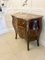 Victorian French Kingwood Inlaid Marquetry Marble Top Commode, 1880s, Image 4