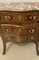 Victorian French Kingwood Inlaid Marquetry Marble Top Commode, 1880s 7