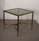Coffee Table in Brass, Italy, 1950s 9