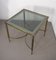 Coffee Table in Brass, Italy, 1950s 4