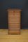 Vintage Tambour Filing Cabinet in Oak, 1920s, Image 2