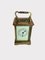 Horloge Carrosse Antique en Laiton, France, 1900 4