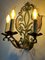 Louis XV Style Wall Lights in Wrought Iron, 1940s, Set of 2 4