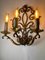 Louis XV Style Wall Lights in Wrought Iron, 1940s, Set of 2 7