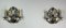 Louis XV Style Wall Lights in Wrought Iron, 1940s, Set of 2, Image 2