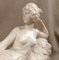 A. Saccardi, Venus at the Mirror, Early 20th Century, Large Alabaster Sculpture, Image 11