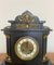 Reloj de manto victoriano antiguo de mármol, 1860, Imagen 6