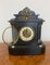 Antique Victorian Marble Mantle Clock, 1860 7
