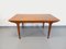 Vintage Extendable Dining Table in Teak by Tricoire and Vecchione for Meubles TV Paris, 1960s, Image 1