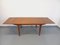 Vintage Extendable Dining Table in Teak by Tricoire and Vecchione for Meubles TV Paris, 1960s 13