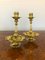 Antique Brass Candleholders, 1900, Set of 2 3