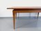 Large Scandinavian Rustic Style Dining Table in Teak & Oak, 1960s 10