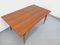 Large Scandinavian Rustic Style Dining Table in Teak & Oak, 1960s 5