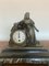 Victorian Marble Mantle Clock, 1860s 4