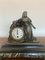 Victorian Marble Mantle Clock, 1860s, Image 4