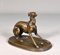 Pierre-Jules Mène, Greyhound with Ball, 1800s, Bronze 2
