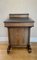 Antique Victorian Inlaid Rosewood Freestanding Davenport Desk, 1880s 1