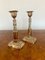 Antique Victorian Sheffield Plated Telescopic Candleholders, 1850s, Set of 2 3