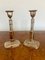 Antique Victorian Sheffield Plated Telescopic Candleholders, 1850s, Set of 2 1
