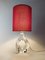 Mid-Century Table Lamp with Sculptural Base in Crystal Glass from Daum, Nancy 3