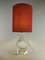 Mid-Century Table Lamp with Sculptural Base in Crystal Glass from Daum, Nancy, Image 5