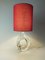 Mid-Century Table Lamp with Sculptural Base in Crystal Glass from Daum, Nancy 4