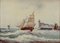 Paesaggio marino, XIX secolo, Olio, Incorniciato, Immagine 5