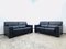Black Leather Ds 109 Sofas from de Sede, Set of 2 11
