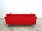 Sofá de dos plazas DS 118 de cuero rojo de De Sede, Imagen 11