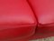DS 118 Zwei-Sitzer Sofa aus rotem Leder von De Sede 3