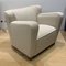 Art Deco Beech & Fabric Armchair 7