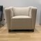 Art Deco Beech & Fabric Armchair, Image 1