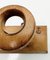 Italian Wall Mounted Coat Rack in Beech from FG, 1970s, Image 8