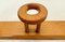 Italian Wall Mounted Coat Rack in Beech from FG, 1970s 6