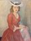 Ilse Voigt, Lady's Portrait, 1943, óleo sobre lienzo, Imagen 2