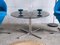 Tavolino da caffè in stile Bauhaus in vetro fumé, Immagine 2