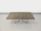 Vintage Coffee Table in Smoked Glass and Chromed Metal, 1970s, Image 4