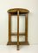 Small Wall Console Table in Grain Painted Wood Imitation, 1950s 10
