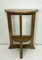 Small Wall Console Table in Grain Painted Wood Imitation, 1950s, Image 1
