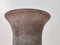 Postmodern Hand-Molded Brown Scavo Glass Vase, Italy, 1980s 7