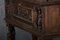 Antique Renaissance Secretaire with Plastic Carvings and Free-Standing Figures, 1880s 58