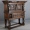 Antique Renaissance Secretaire with Plastic Carvings and Free-Standing Figures, 1880s 63