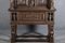 Antique Renaissance Secretaire with Plastic Carvings and Free-Standing Figures, 1880s, Image 7
