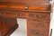 Antique Roll Top Pedestal Desk from Waring & Gillows, 1890s, Image 13