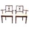 18th Century Armchairs in Walnut, Set of 2, Image 1