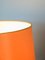 Lampadaires avec Abat-jour Orange, 1960s, Set de 2 5