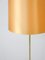 Stehlampen mit Orangen Lampenschirmen, 1960er, 2er Set 4